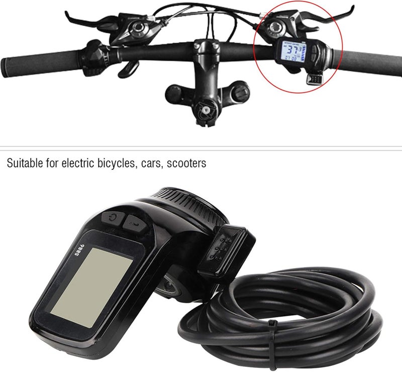 woobles Motor Controller, 36V 350W Waterproof E-Bike Controller Brushless Motor Speed Controller Kit with LCD Panel for E-Bike/Electric Bike/Scooter, Easy to Install - Image 4